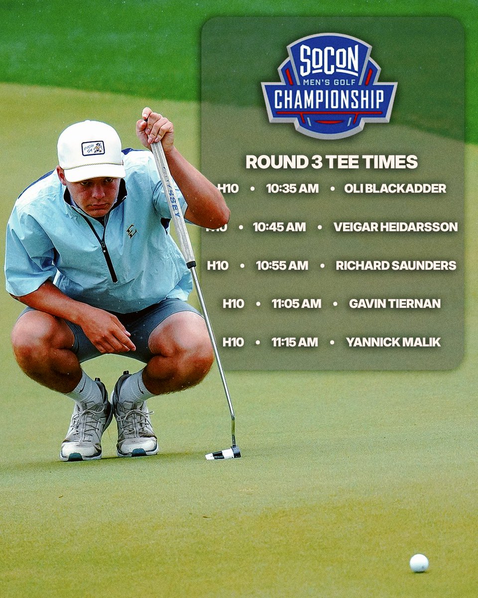 ETSU_MGolf's tweet photo. Championship Wednesday 🙌

⛳️ https://t.co/54Ddyp55Ey

#GoBucs https://t.co/DTey43IXYF