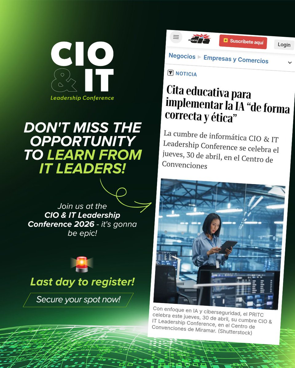 PR IT Cluster tweet media