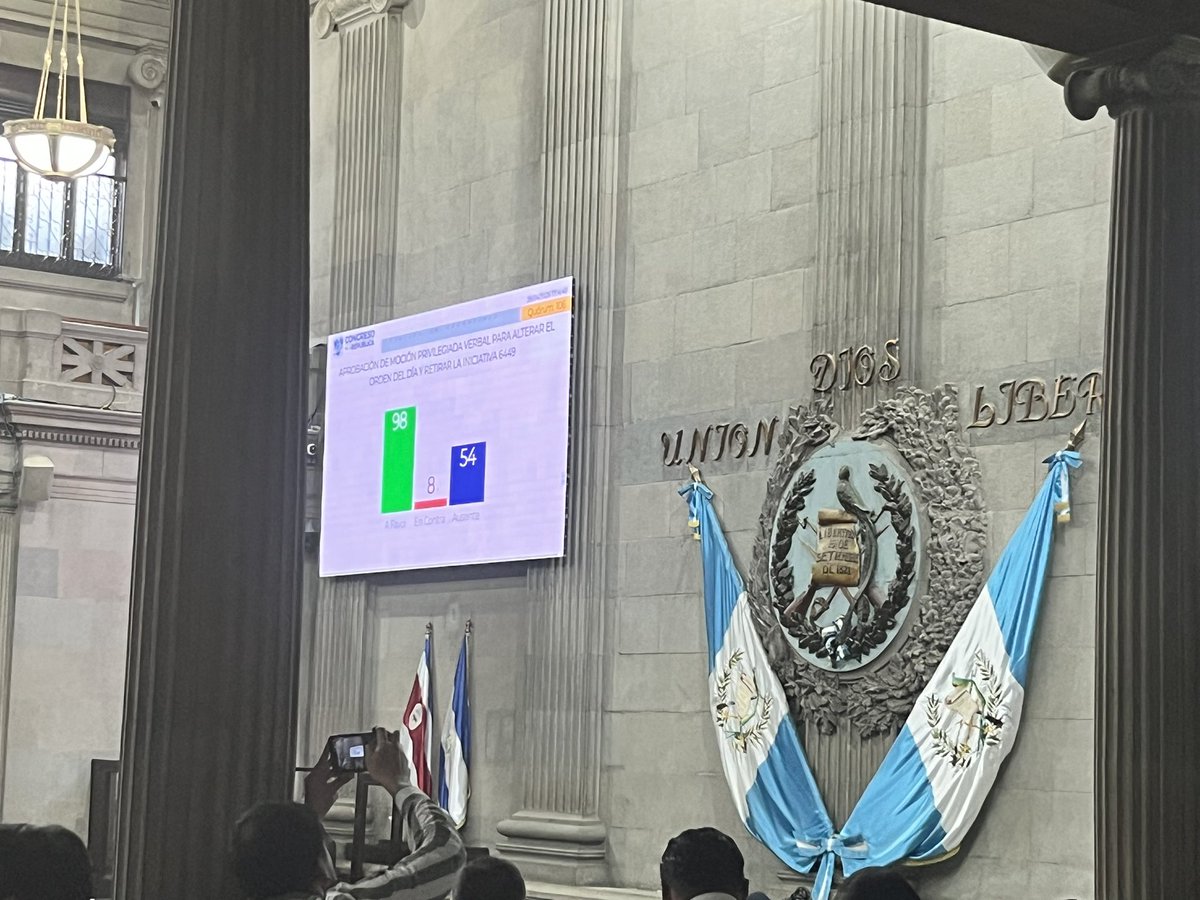 oa_vasquezz's tweet image. #Congreso | Mediante moción privilegiada, diputados del Congreso de la República de Guatemala aprueban regresar a comisión de Economía la iniciativa de Ley de Arrendamiento Comercial, que ya se encontraba en tercer debate.

La propuesta busca regular los contratos de alquiler de