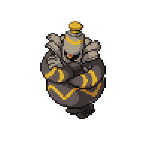 Made a Dusknoir base for Pokémon Infinite Fusion