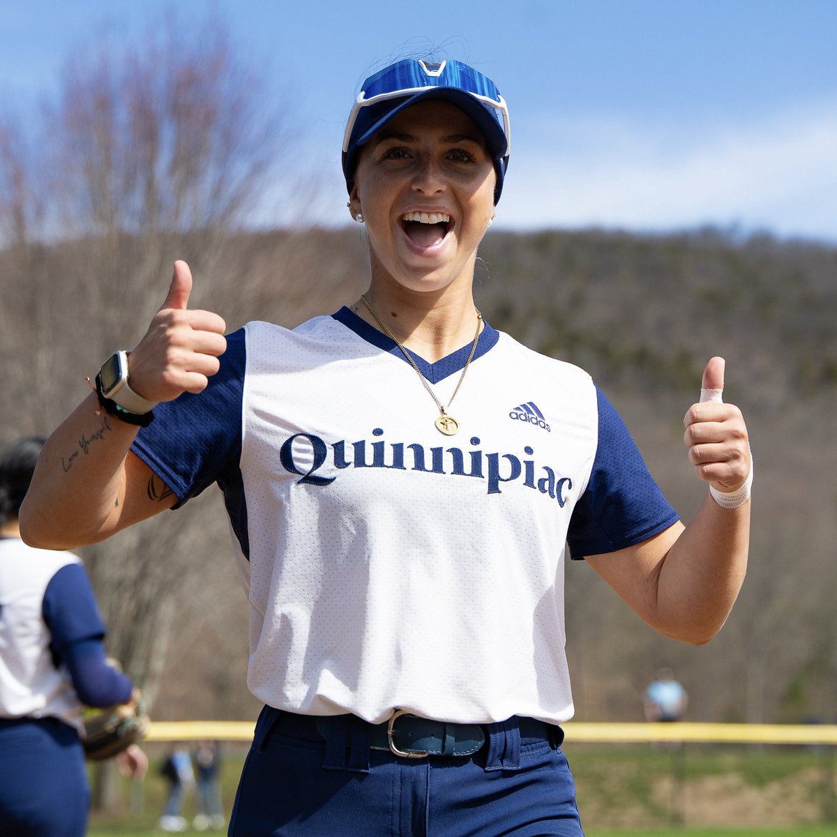 QU_Softball's tweet photo. 🎓 Senior spotlight: 𝑨𝒍𝒍𝒚 𝑯𝒐𝒄𝒉𝒔𝒕𝒂𝒅𝒕𝒆𝒓

#BobcatNation x #NCAASB https://t.co/43fpOaraGm