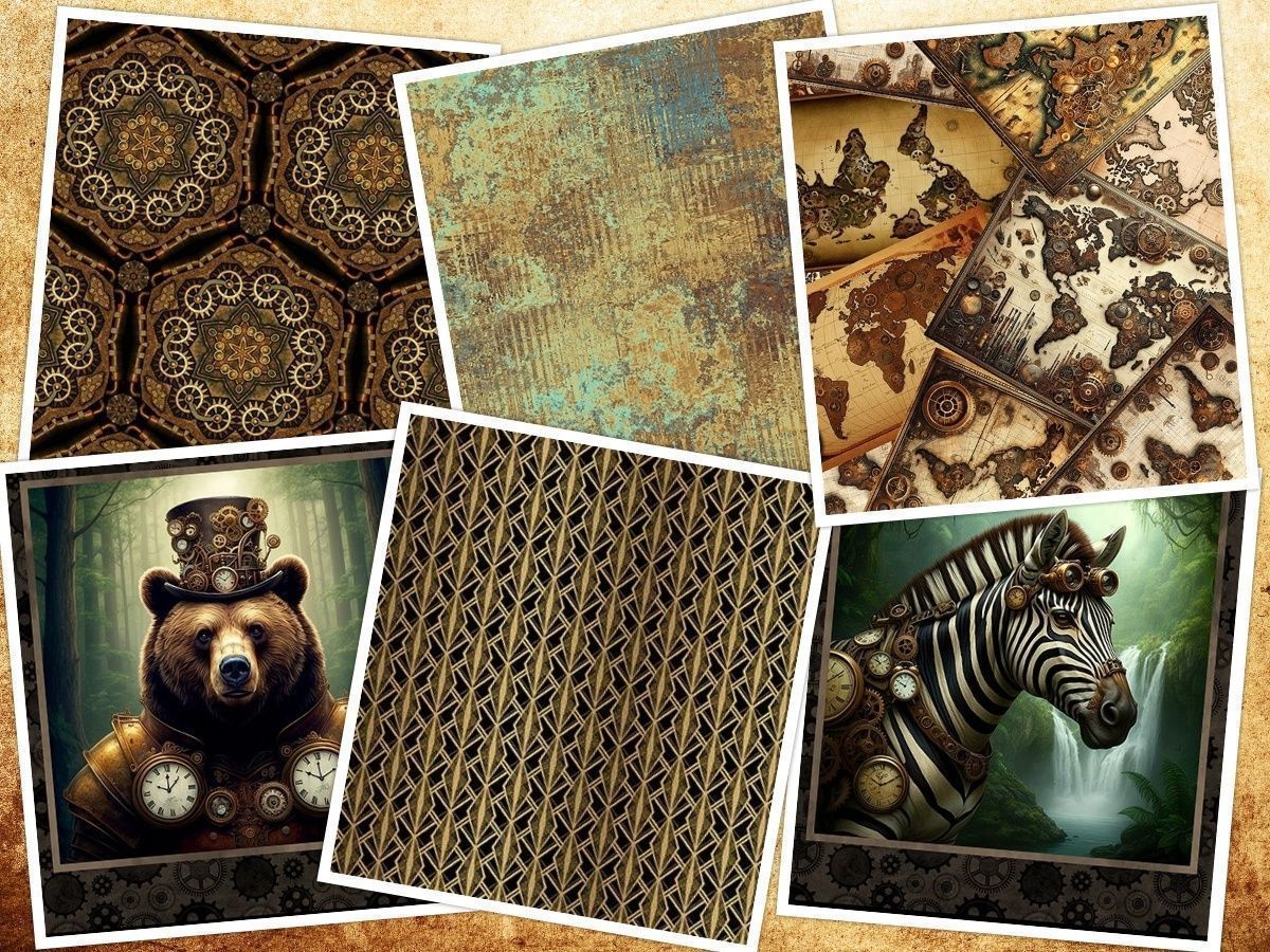その他 Steampunk  Leopard Steampunk #Menagerie features unusual #animals in a unique and