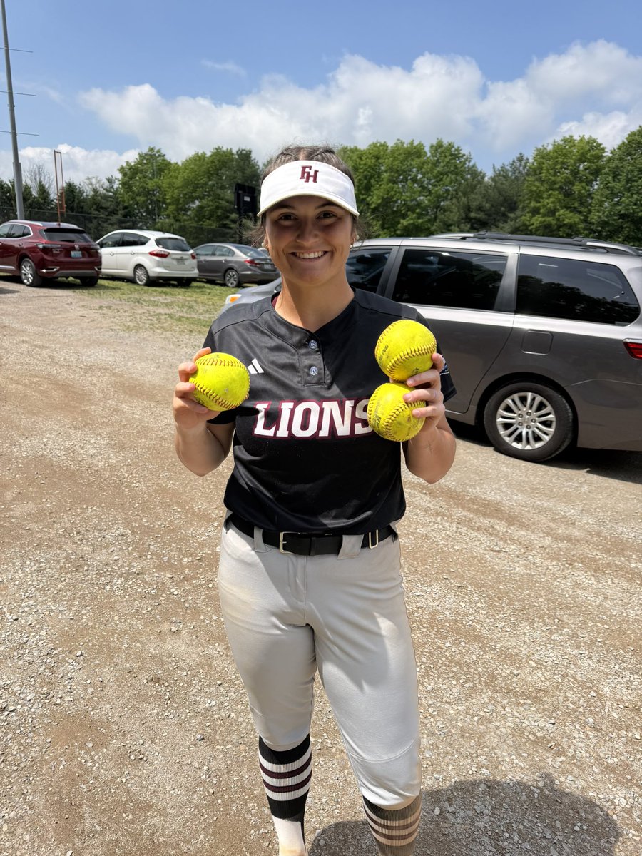 FHUsoftball_'s tweet photo. The Lady Lions showed out this past weekend in their series against Georgetown in Kentucky. 

Myleah Hardy continued her dominant stretch at the plate, launching three home runs! Hannah Jones matched that energy with two home runs of her own! 

Beyond proud of theses ladies🦁💛 https://t.co/kiexSYBpxu