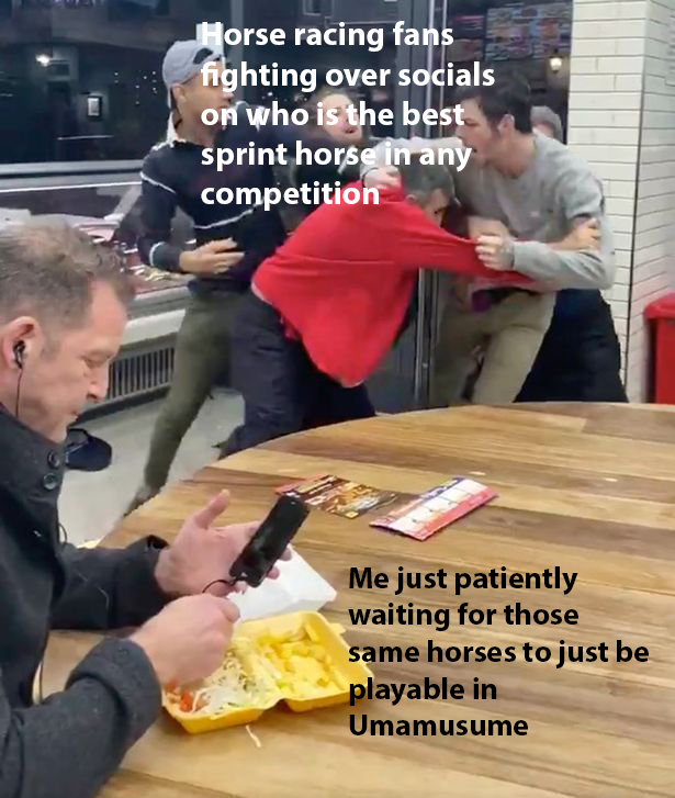 I wake up this morning to see my twitter feed seeing horse racing fans all over the world defending their horses like we entered WW3

Social media is funny