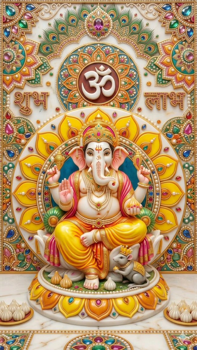 ankita_sin38649's tweet image. ॐ गं गणपतये नमः✨🚩

बुद्धि, ज्ञान और विवेक के देवता श्री गणेश जी हमारे मन से अज्ञानता के अंधकार को दूर कर हमें सही मार्ग पर चलने की शक्ति प्रदान करें। 🕉️🌿

​#JayShreeGanesh #Spirituality