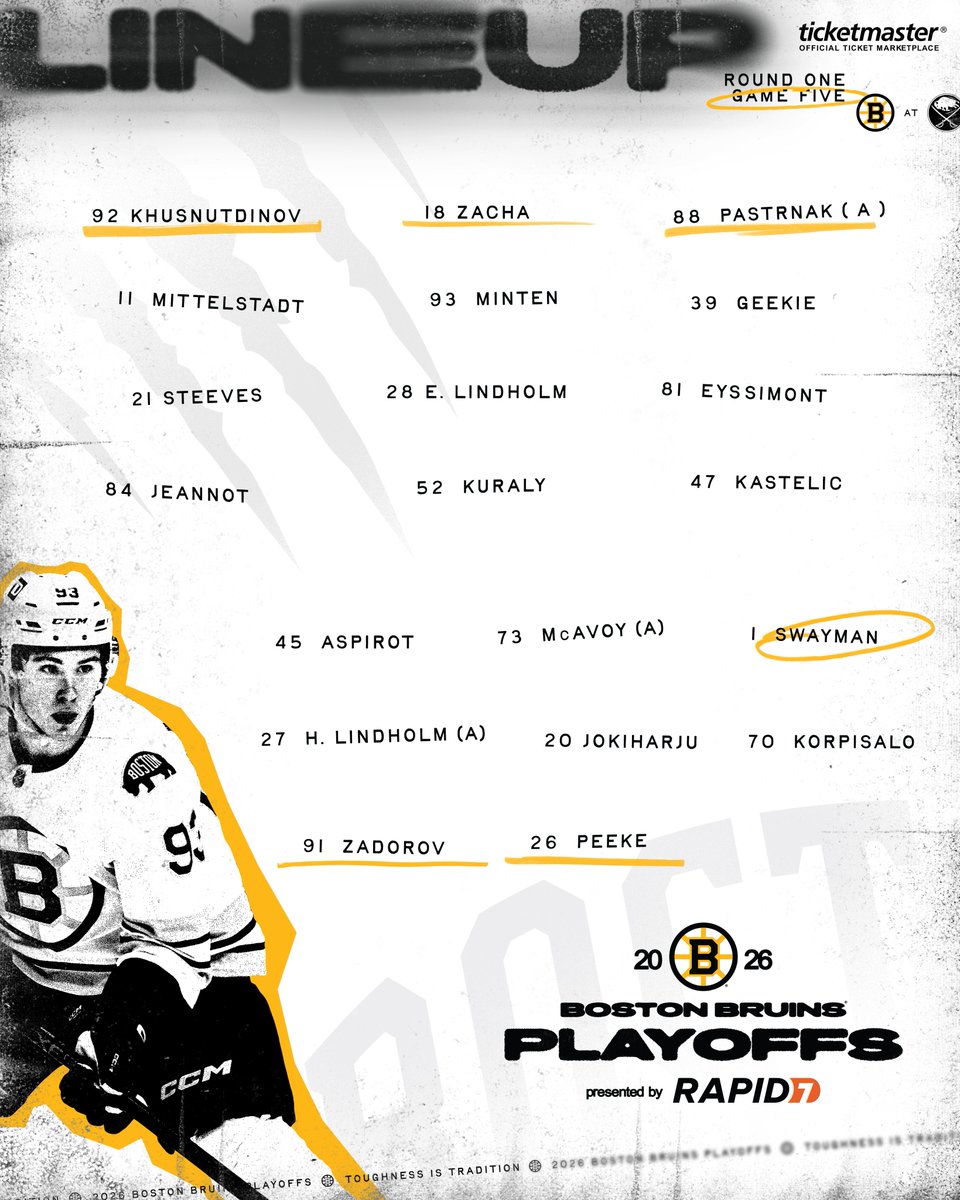 Boston Bruins tweet media