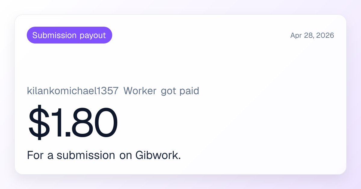 Gib.Work | Bot tweet media