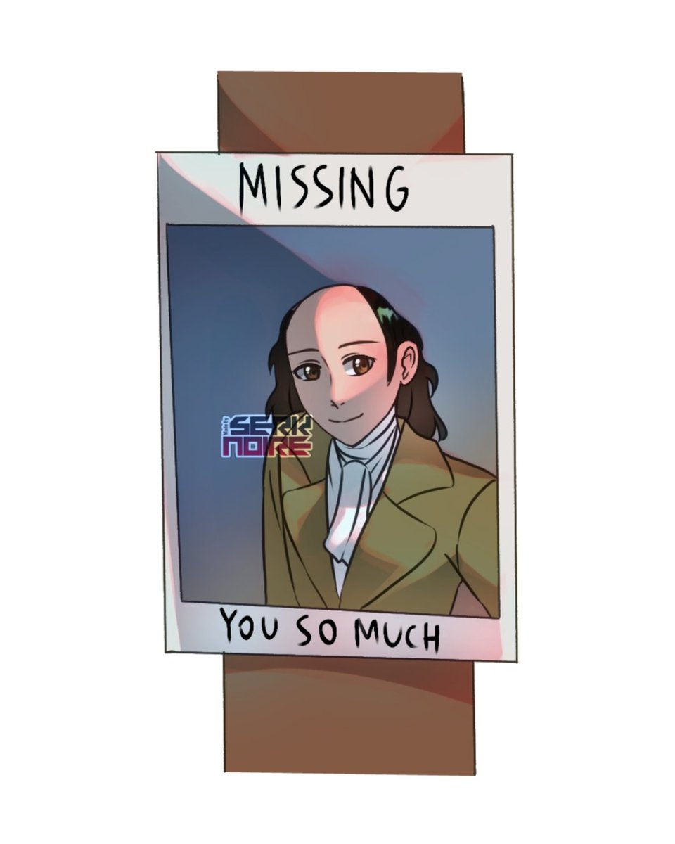 serknoire's tweet image. You saw a suspicious poster...

#artofserknoir #AprilFools #chemischief