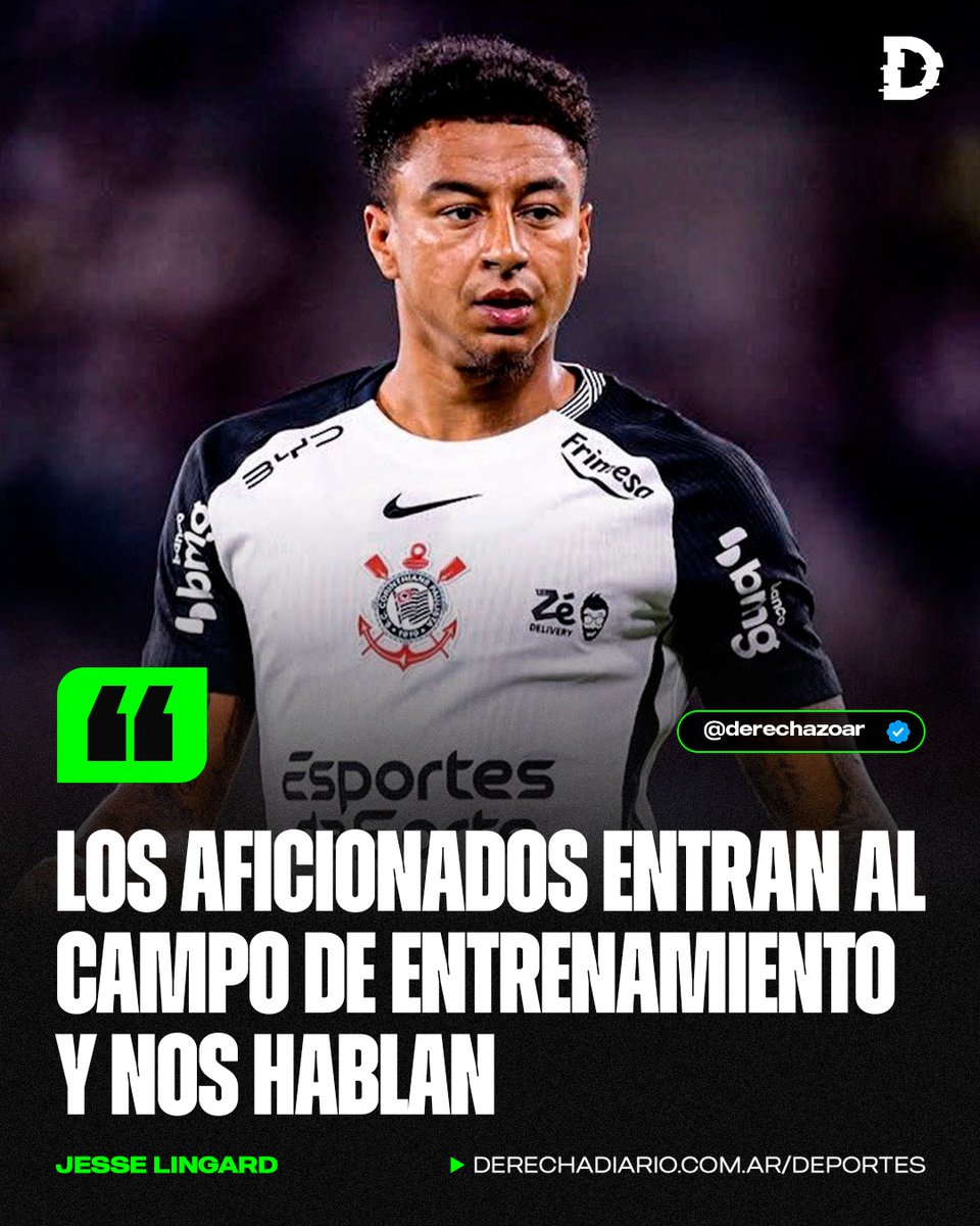 derechazoar's tweet photo. 🇬🇧🇧🇷🚨 JESSE LINGARD SUAVIZÓ EL APRIETE DE LOS BARRAS EN BRASIL: "Los aficionados entran al campo de entrenamiento y nos hablan. Se nota la pasión que sienten para que lo hagamos bien y ganemos". https://t.co/nQefCwFVLJ