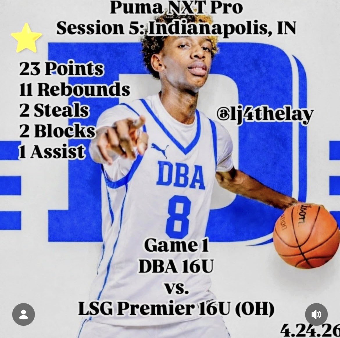 LeeNixonJr's tweet photo. Lee Nixon Jr / @LeeNixonJr
Class of 2028
6’2” / Guard
GPA: 4.0
HS: @taft_basketball
AAU: @dba https://t.co/QT02iiwMrA