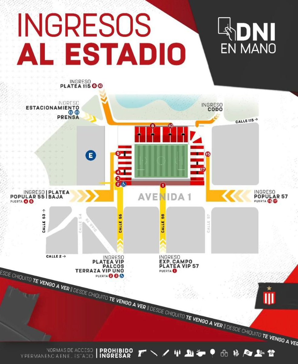 221radio's tweet image. #221radio | #EDLP 

⚠️ #Estudiantes vs #Flamengo: el operativo policial  contará con la participación de 470 efectivos y 230 agentes de seguridad privada

🚨 El partido será este miércoles a las 21:30 en #UNO, con apertura de puertas a las 18:30. Se exigirá entrada, carnet y DNI