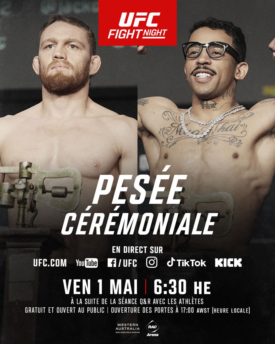 UFC Québec tweet media