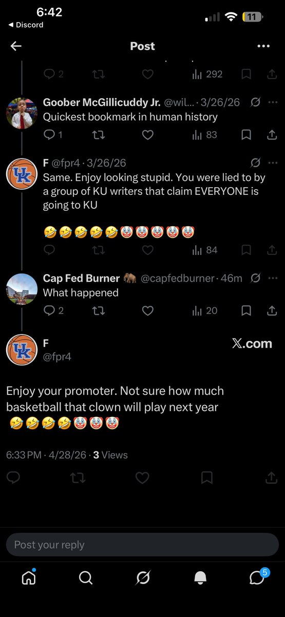 Cap Fed Burner 🦣 tweet media