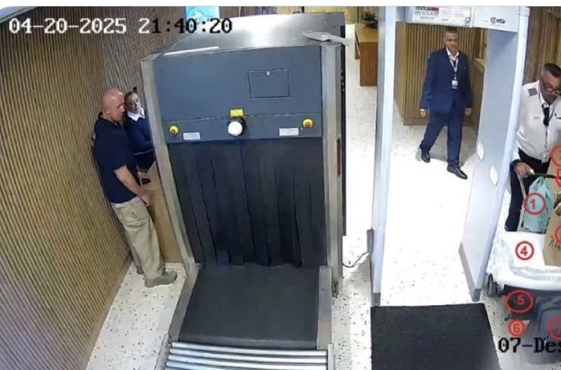 Ops, esqueceram de passar no raio-x as bagagens de voo que voltava de paraíso fiscal com o presidente da Câmara, Hugo Motta, e o senador Ciro Nogueira. Aprenderam com o Bolsonaro quando transportava joias?