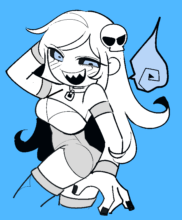 これは普通にもっとゴースト感が強かったらどうなるか試しただけのシェイディ（結構前にボツになった）