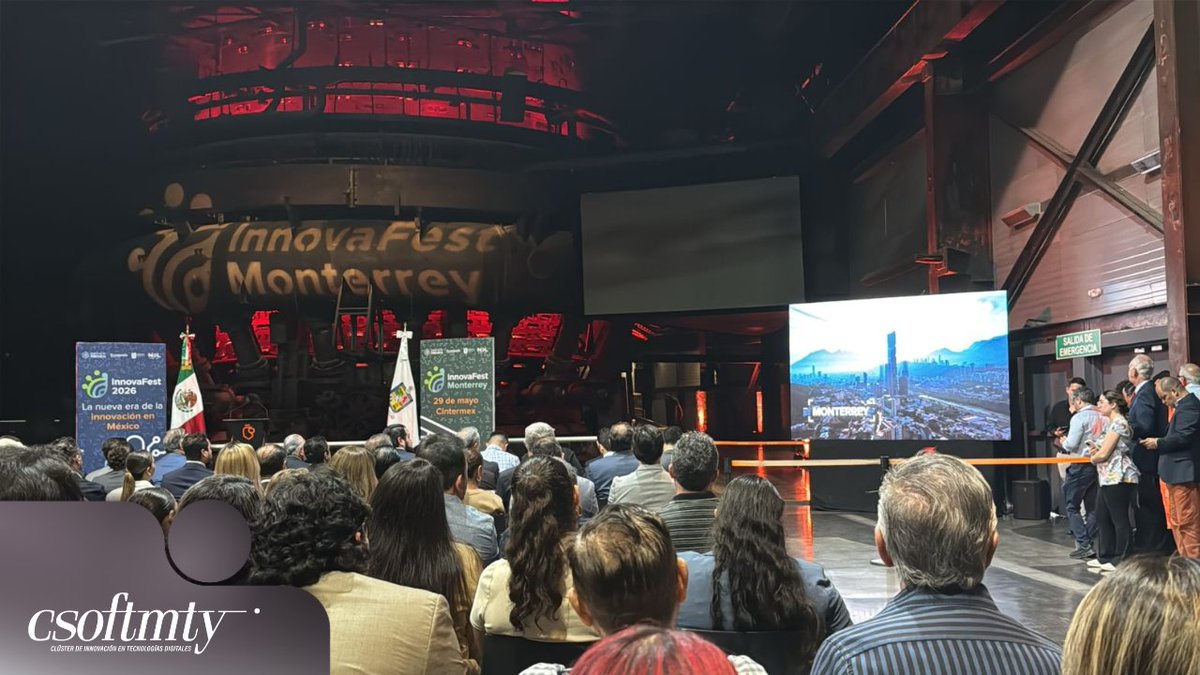 Csoftmty's tweet image. El Csoftmty presente en la Rueda de Prensa de #InnovaFest2026.

🚀 Postúlate al Premio a la Innovación Mexicana 2026: innovafest.mx/files/Convocat…

🔗Visita: innovafest.mx

#Innovación #Tecnología #TransformaciónDigital @SE_mx #Csoftmty #Digitalización