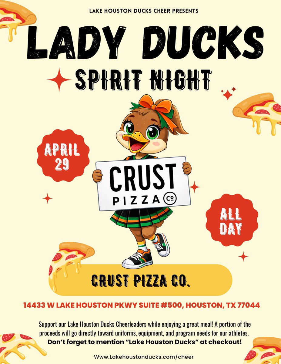 drasmithdc's tweet photo. Don’t cook Wednesday night! Come and support the Lady Ducks! https://t.co/1H5jMlypQs