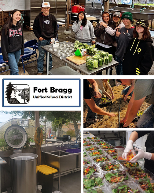 CDFAnews's tweet photo. Fort Bragg’s Farm to School Model of Success Offers Healthy Nutrition from Local Produce 🌱🥕🍎
Read more on CDFA's Planting Seeds blog
⬇️
https://t.co/AcmBwV626e https://t.co/Av0gXIrM2b