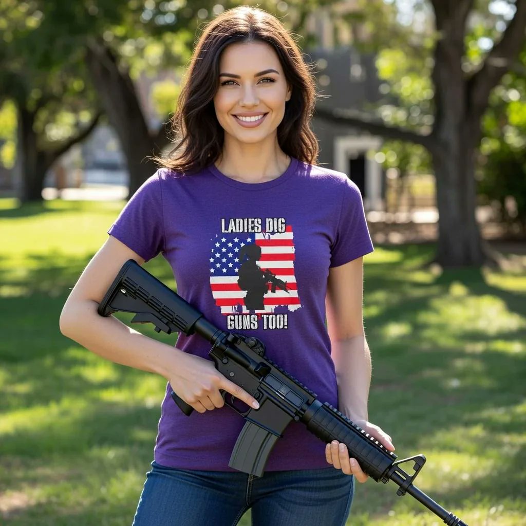 max_associates's tweet image. Second Amendment Patriotic Apparel Gun Rights, Ladies Dig Guns by MaxAssociates $22.99-$24.99
20% off orders over $20 and free shipping in the USA!!
#2A #2ndamendment #Trump #USA #America
 etsy.me/3NofIXG via @Etsy
