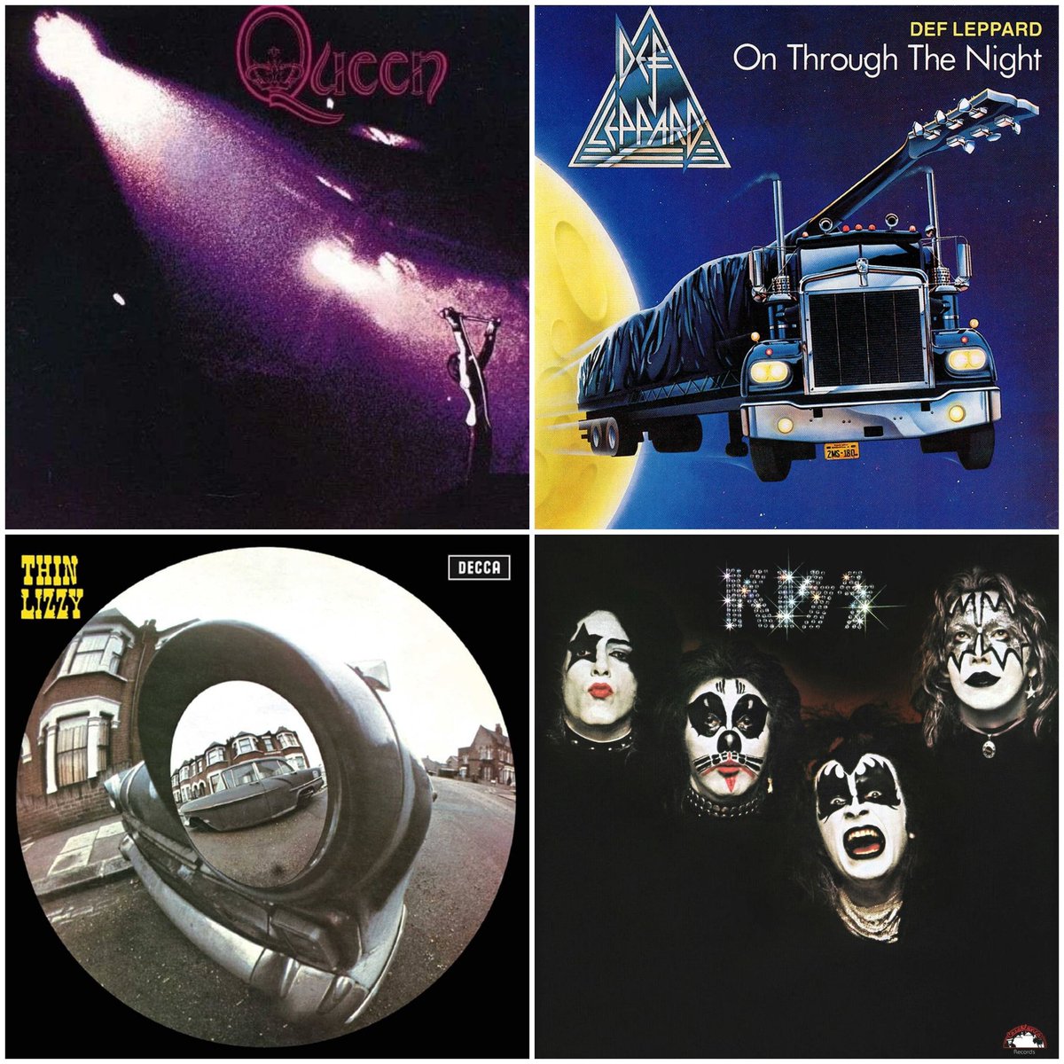 TonyJones000's tweet image. #Music What's your favorite debut album from the four pictured and which one is the runner-up? 💿🎶🥁🎸