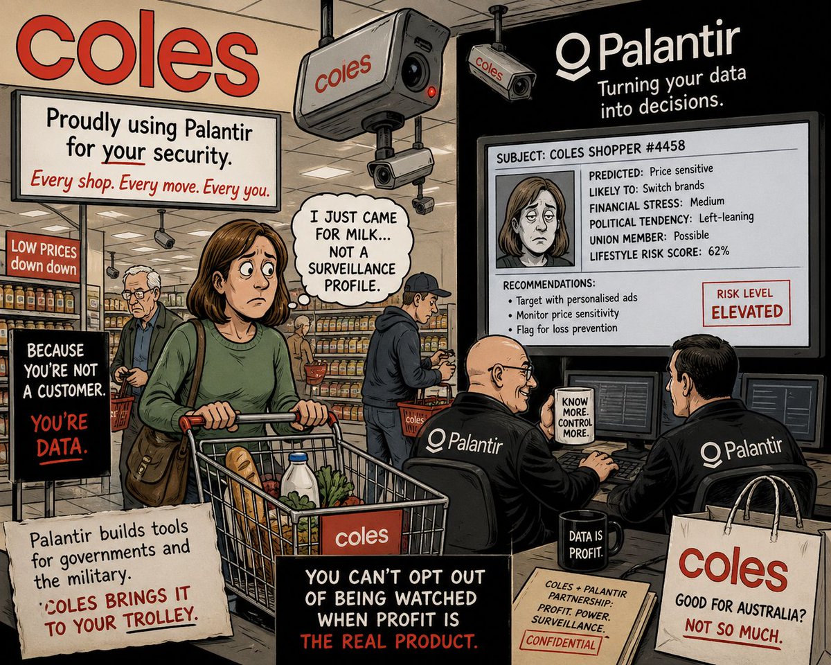 Planatir Coles auspol <a href="/AlboMP/">Anthony Albanese</a>
