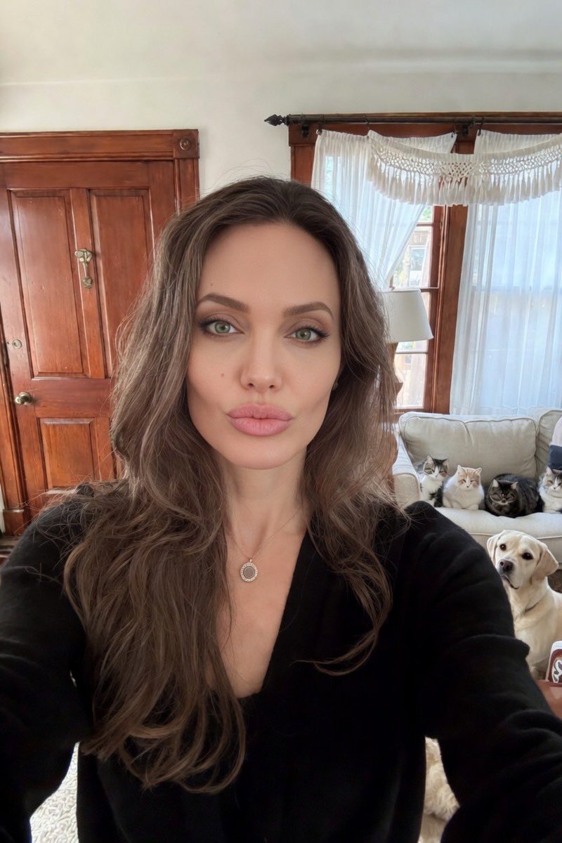 Angelina Jolie tweet media