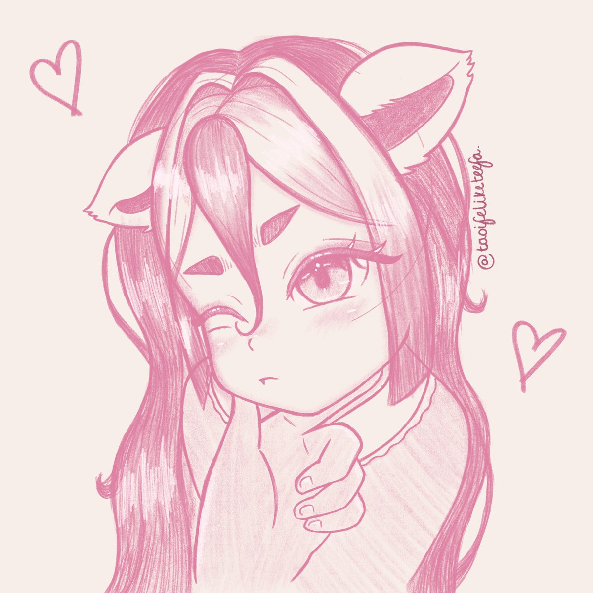 ithinktifa's tweet image. i'm trying again with my little lemur girl

#smallartist #smallvtuber i think