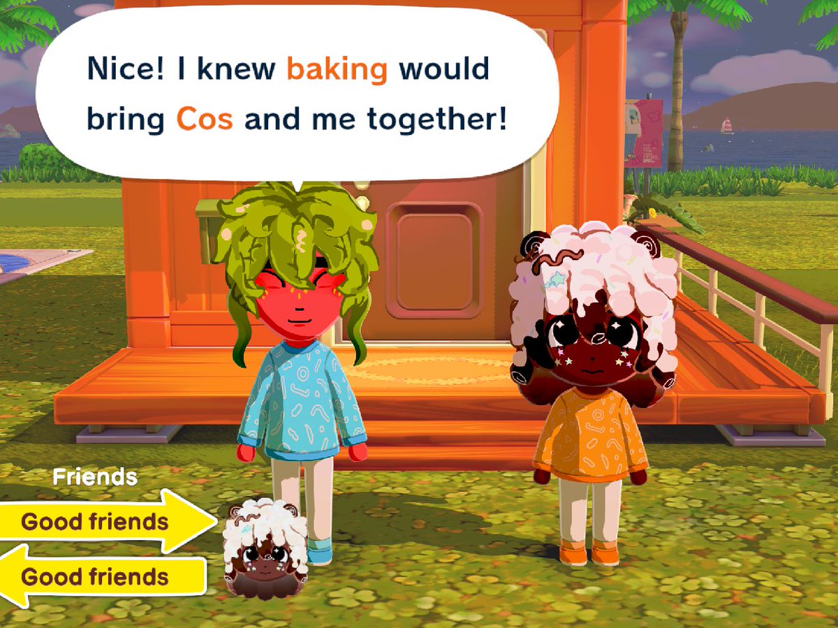 awww they're getting along 💙