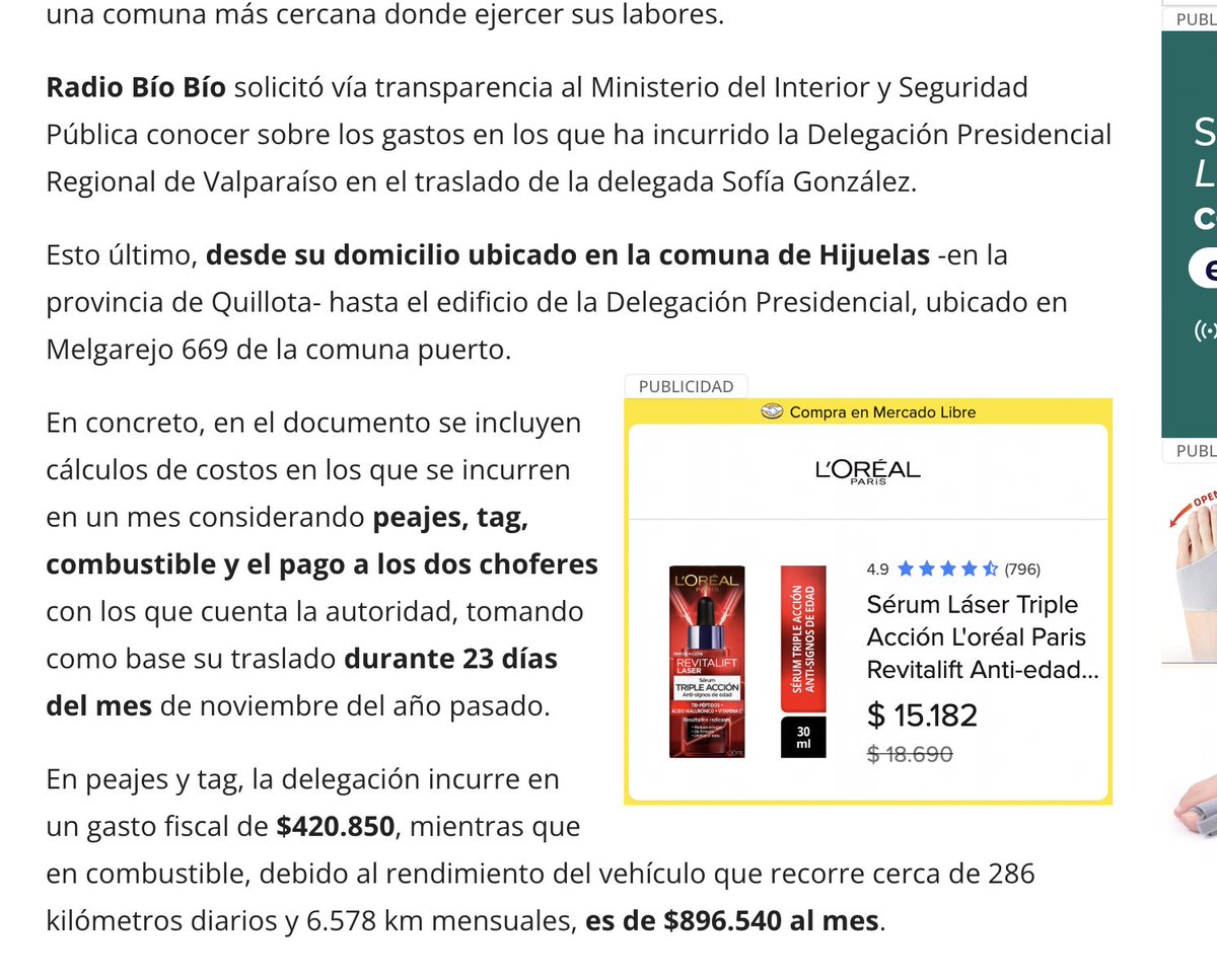 Sofía González es la comunista fonoaudióloga que fue Delegada Presidencial. Vive o vivía en Hijuelas y se gastaba 1.700.000 pesos mensuales en transporte y dos choferes.