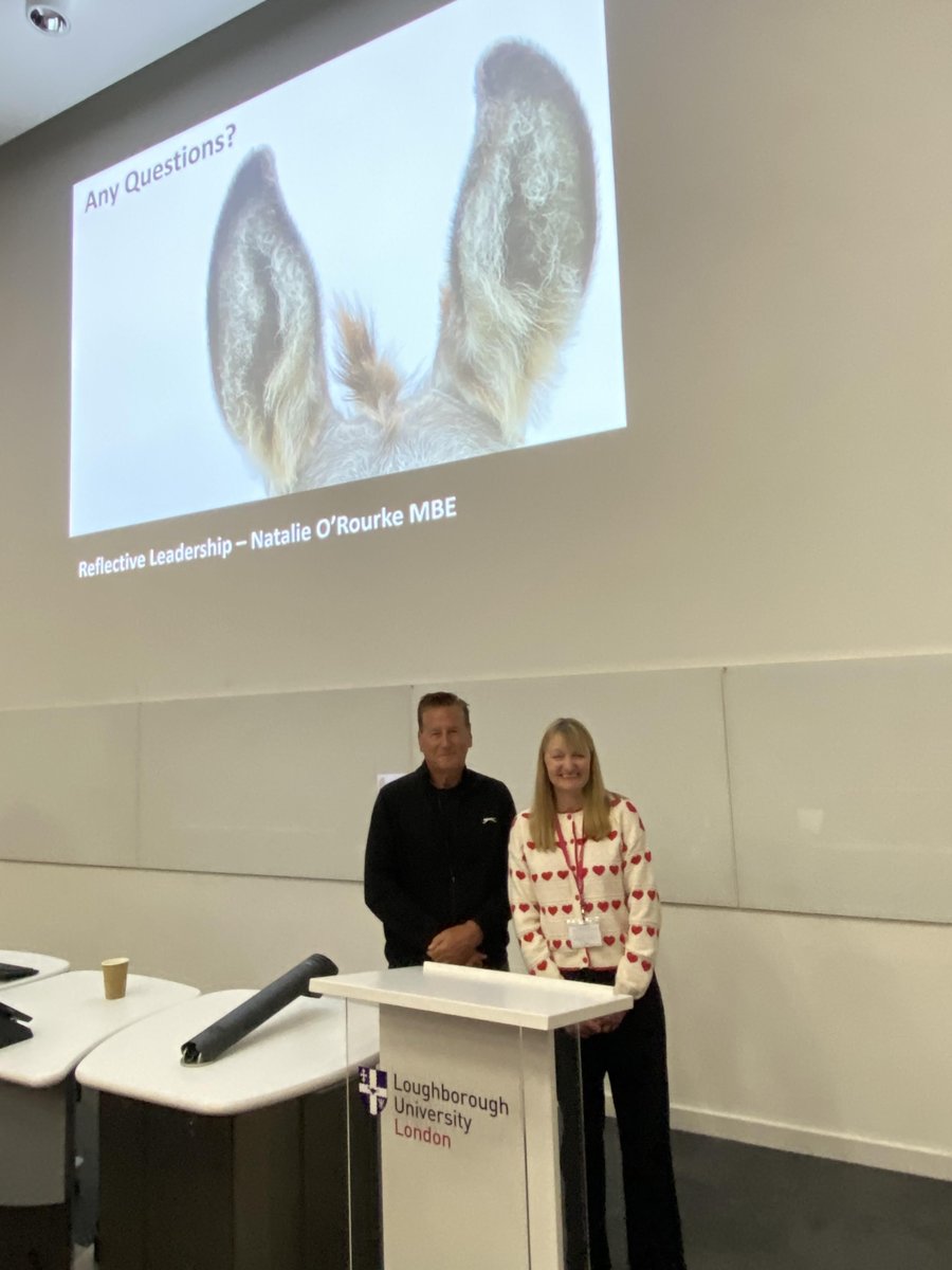 ParkLaneStables's tweet photo. Horesome day at @lborouniversity talking reflecting leadership with amazing people.
I was blessed the day I met @TonyGhaye2 who taught me so much in so many ways, what an honour to be invited to talk to his students who are destined for greatness in the sporting world. https://t.co/q8jg6y1JA2