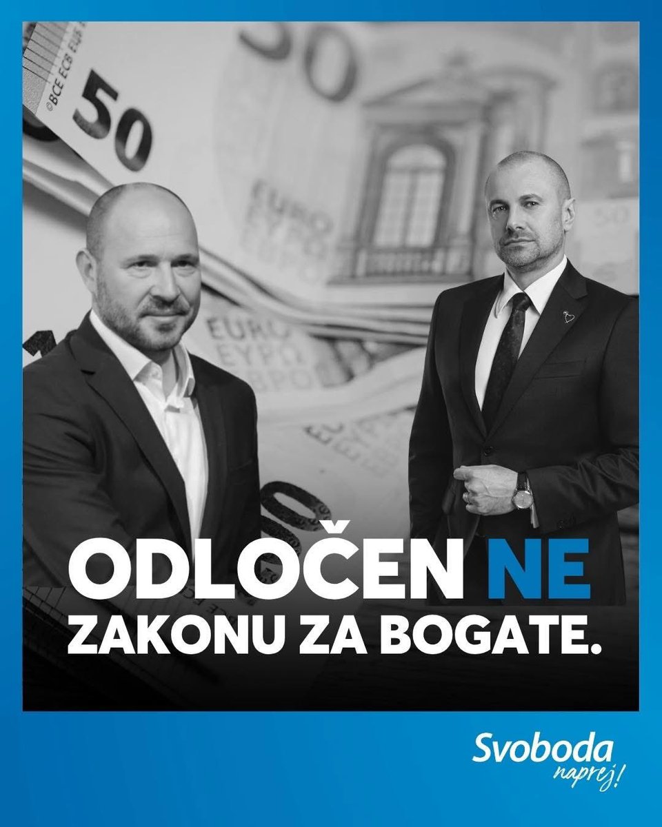 Svoboda s temi potezami uničuje samo sebe. Zakaj bi v Sloveniji potrebovali Levico, če imamo komuniste že na sredini. Adijo pamet.