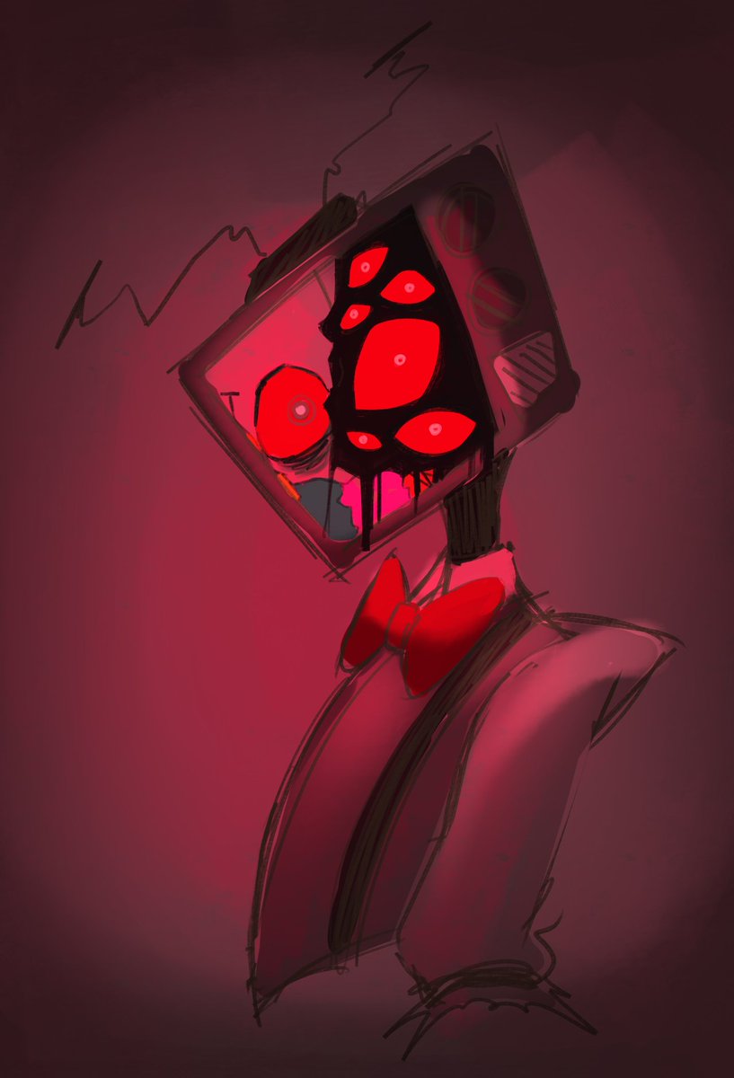 amd amptjer Mr Puzzles art , but a lil more creepy type
