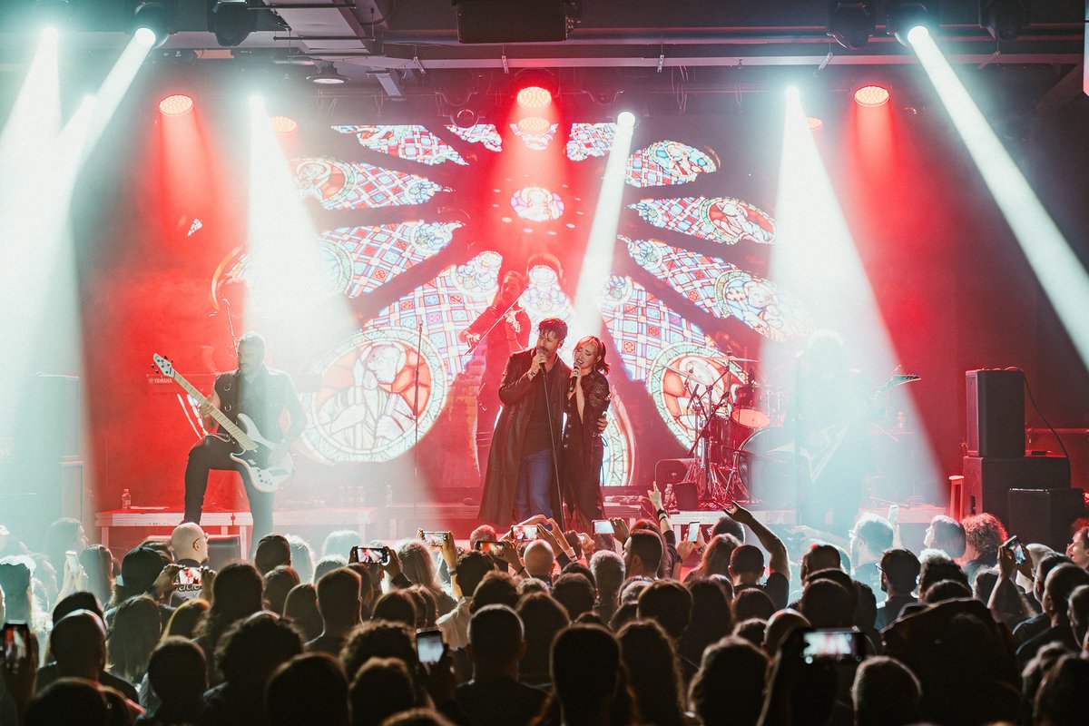 DarkMoorBand's tweet image. DARK MOOR Concierto 25 Aniversario en la Sala del Movistar Arena en Madrid 18.04.2026

Fotos: Yolanda Moreno 
#darkmoor #powermetal #metalmusic