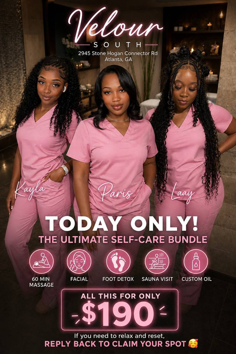VelourMensSpaATL tweet media