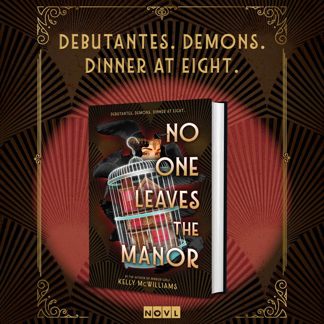 theNOVL's tweet photo. Only two months until NO ONE LEAVES THE MANOR—a deliciously twisted horror where debutante dreams become bloody nightmares—hits shelves!
https://t.co/8cNOkKLM2t https://t.co/OQ8vGz08hx