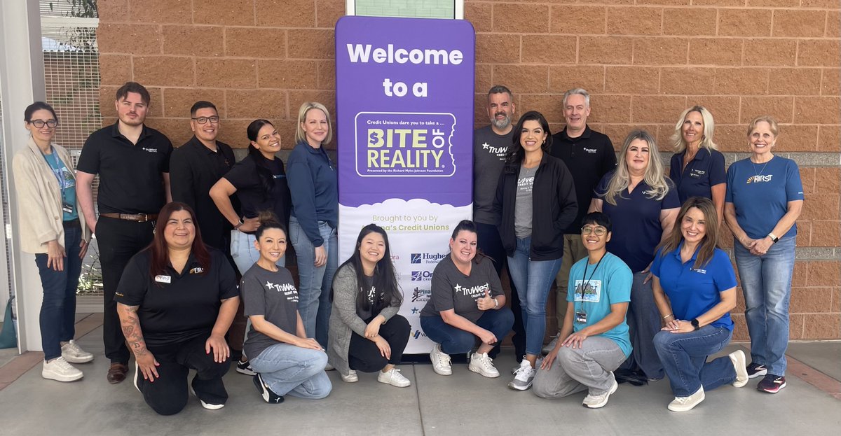TruWestCU's tweet image. Great energy at today’s #BiteofReality simulation at @McKemyAcademy in Tempe! Students showed real enthusiasm and insight about money management early on.
@VantageWestCU @FirstCU @CopperStateCU 

#CreditUnionDifference #TeachKidsMoney #FinLit