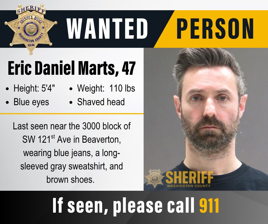 Washington County Sheriff’s Office (Oregon) tweet media