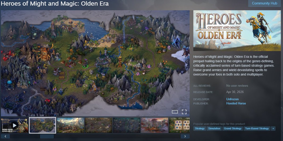 snowbikemike's tweet photo. I’m so excited for this game! Can’t believe I’ll be playing some Heroes of Might and Magic this weekend. https://t.co/Aqc4zu6sOM