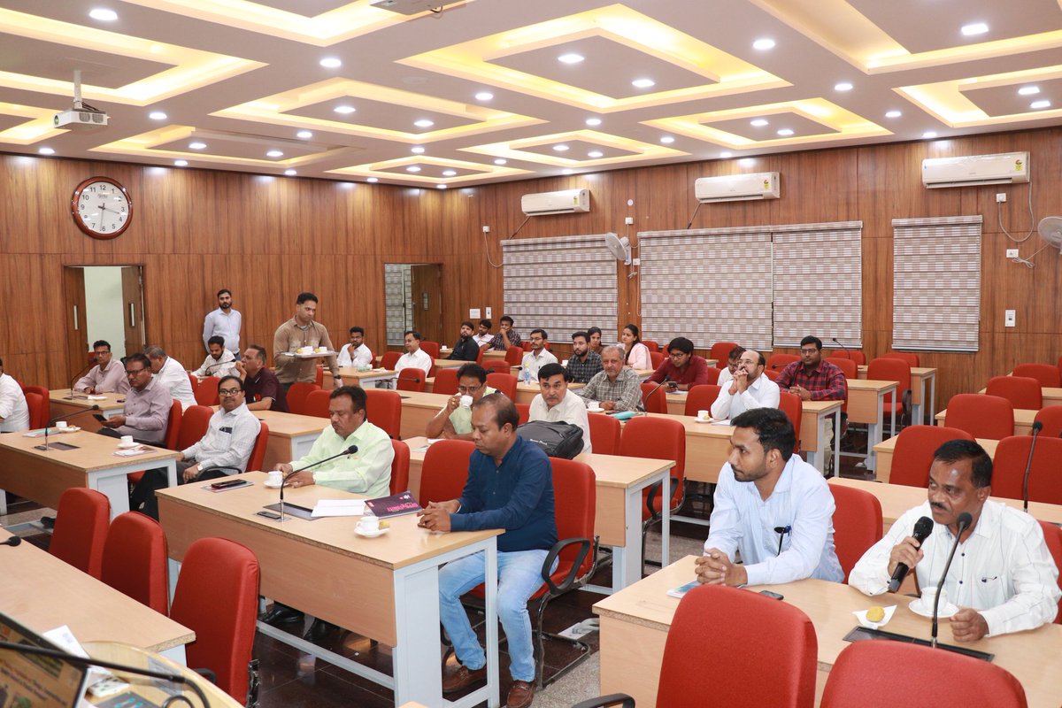 CSIRCRRI's tweet image. Delighted to inform a #Training program successfully conducted @CSIRCRRI on “Design Construction &amp;amp; Quality Control in Flexible Pavement” for MPPWD engineers, April 20-24, 2026
#skilldevelopment 
#CRRI #MPPWD