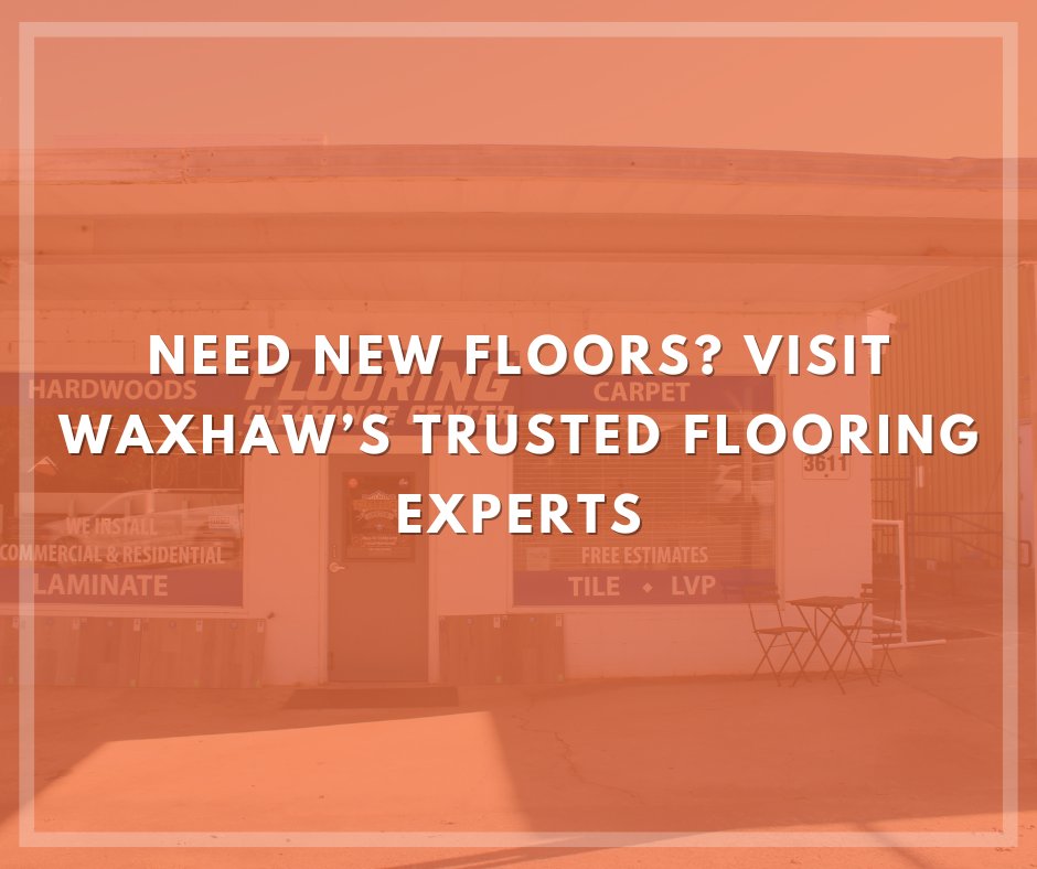 UnionCountyCOC's tweet photo. Flooring Clearance Center, Inc. is now open in Waxhaw, offering quality hardwood, LVP, carpet, staircases, custom rugs, and more. Their showroom was designed with customers in mind.

Learn more in this Member Spotlight Blog: https://t.co/VdVFyAvsW5. https://t.co/eU4xcHIuQo