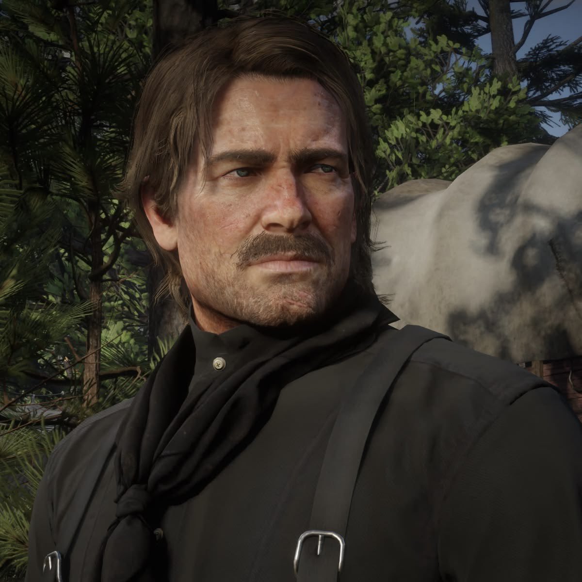 mais do meu arthur morgan com um bigodão de canalha !!