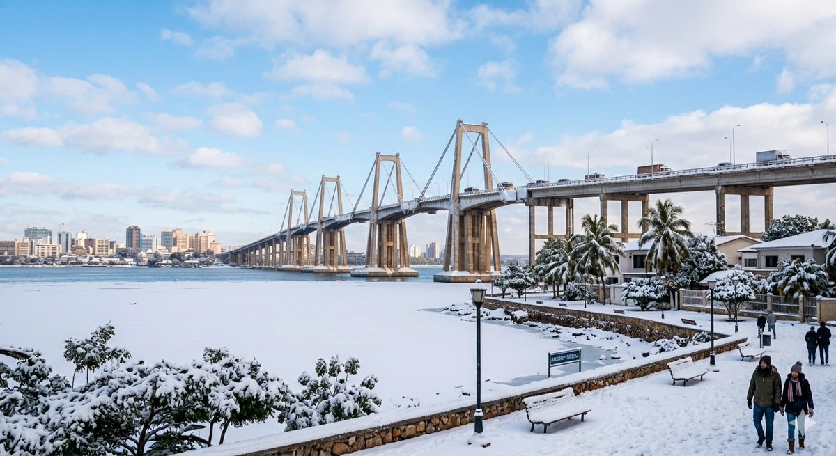 joseabelcegarra's tweet image. #sinluz #maracaibo pero no importa. Está nevando.
