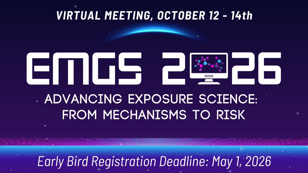 Environmental Mutagenesis and Genomics Society tweet media