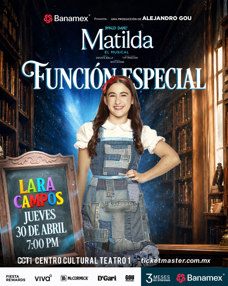 Matilda El Musical tweet media