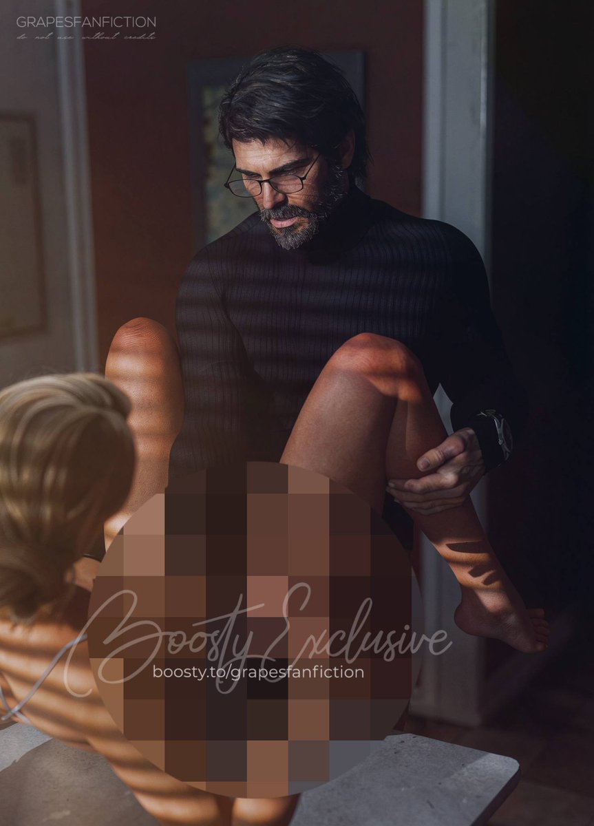 sasha_grape_'s tweet image. She said the glasses stays on... Well, they stayed on 😈

#joelmiller #thelastofus #tlou #joel #3d #render #renderart #fanart #universityau #nsfw

Fulls are on my Boosty page: boosty.to/grapesfanficti…