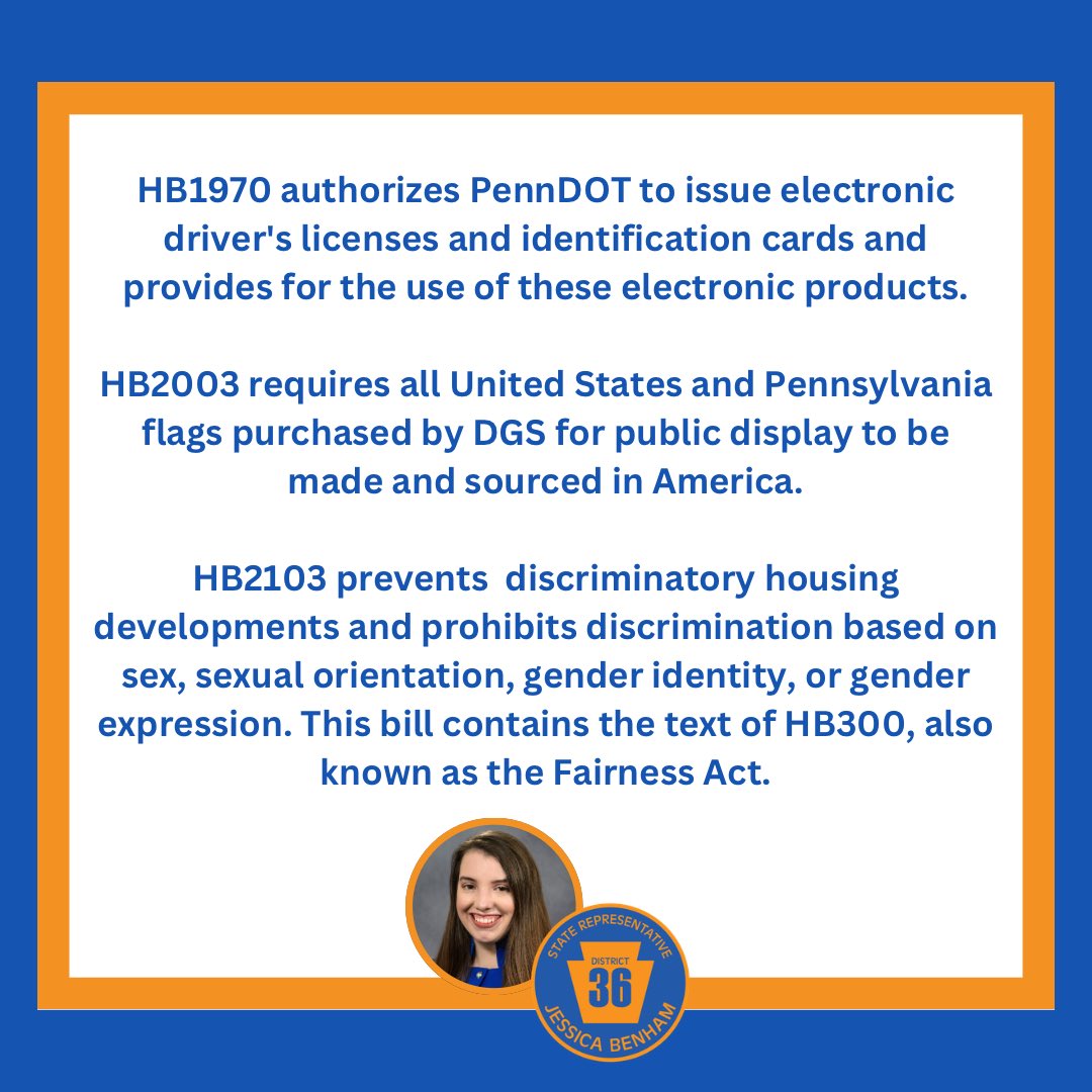 Rep. Jessica Benham tweet media