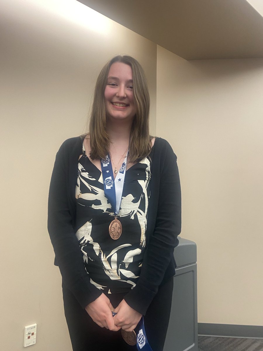 MHSbeat's tweet photo. Madeline earned 6th place in Broadcast Feature story! Yeah! ⁦@OmahaMarian⁩ https://t.co/TIN9ZyLsUj