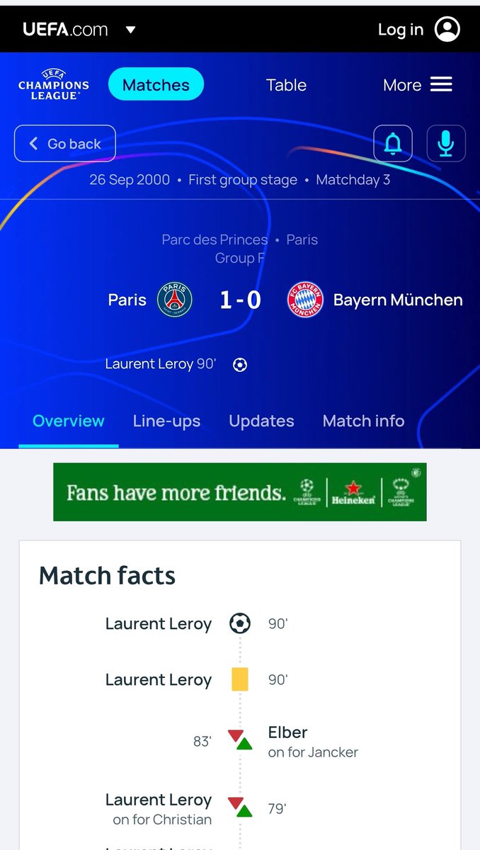 SSFCScuttlebutt's tweet photo. Today, PSG are playing Bayern Munich in the Champions League Semi-finals. 

25+ years ago I saw PSG beat Munich in Paris 1-0 in the Champions League with a 90th-minute goal. I was sitting right behind that goal in the first row of people.

It was incredible! https://t.co/wcLnj2h7e4