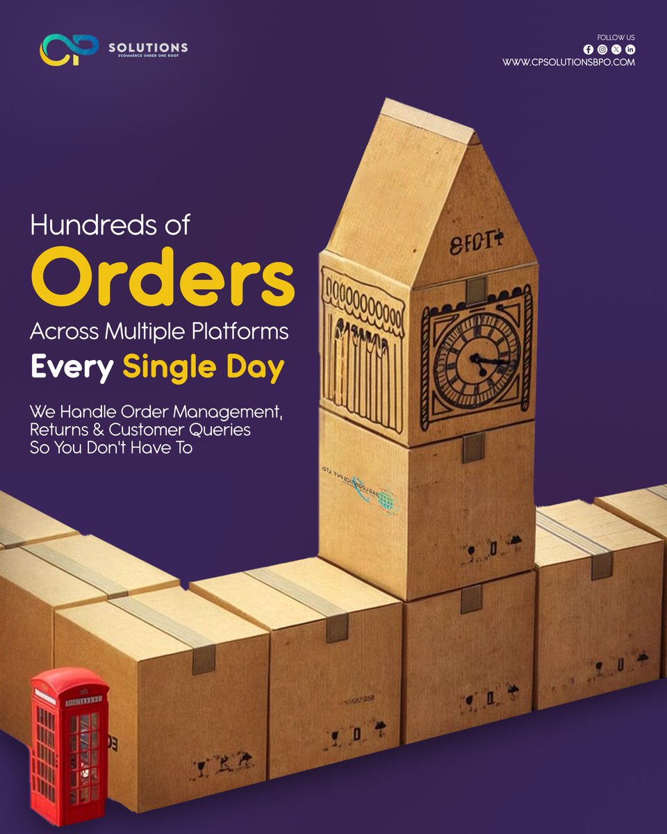 CPSolutionsBPO1's tweet image. 200+ orders/day. 5 platforms. One seller overwhelmed.

Shopify, Amazon, TikTok Shop, eBay, Walmart growth shouldn’t slow you down.

We handle ops. You scale.

#ecommerce #amazonseller #shopify #tiktokshop #ebayseller #walmart #outsourcing #businessgrowth