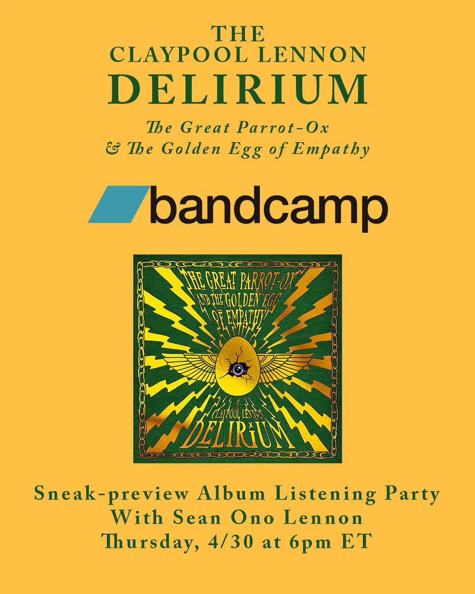 The Claypool Lennon Delirium tweet media